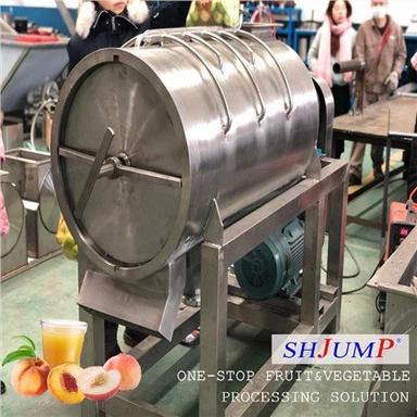 Linea di lavorazione del succo di pesca